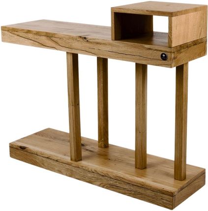 Emra Wood Design Konsola Wykonana Z Drewna Lite Dębowego Loft Skd 253 Rozmiary Od 50 Cm Do 200 9802