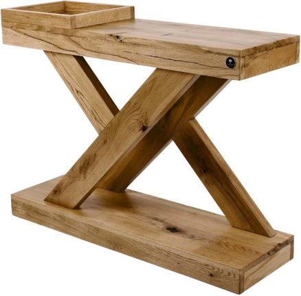 Emra Wood Design Konsola Wykonana Z Drewna Lite Dębowego Loft Skd 261 Rozmiary Od 50 Cm Do 200 9813