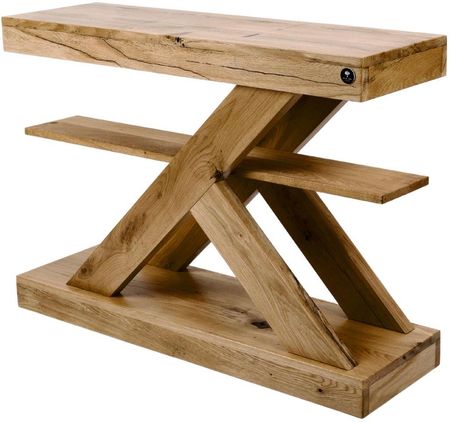 Emra Wood Design Konsola Wykonana Z Drewna Lite Dębowego Loft Skd 268 Rozmiary Od 50 Cm Do 200 9831