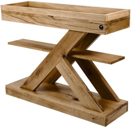Emra Wood Design Konsola Wykonana Z Drewna Lite Dębowego Loft Skd 275 Rozmiary Od 50 Cm Do 200 9838