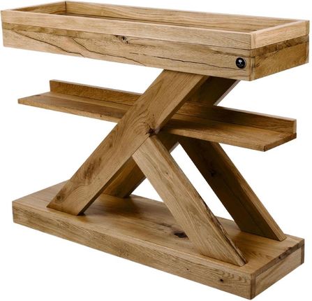 Emra Wood Design Konsola Wykonana Z Drewna Lite Dębowego Loft Skd 276 Rozmiary Od 50 Cm Do 200 9839