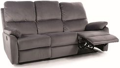 Zdjęcie Signal Meble Sofa Rozkładana Spencer 3 Velvet Bluvel 14 Szary 100385615 - Lubsko