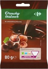 Zdjęcie Carrefour Orzechy laskowe w czekoladzie mlecznej 80 g - Bielsko-Biała
