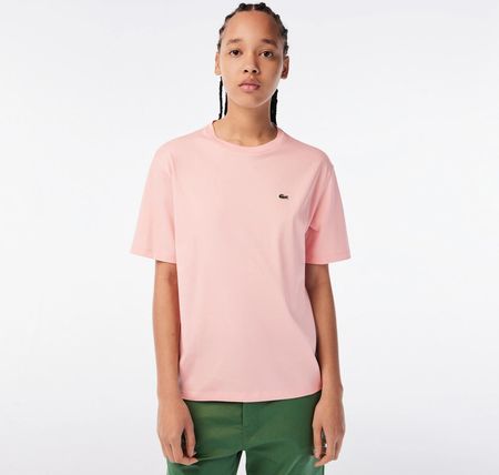 Damska Koszulka z krótkim rękawem Lacoste T-Shirts Tf5441.Kf9 – Różowy
