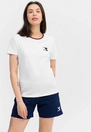 Damski t-shirt z nadrukiem Diadora T-shirt SS Tweener - biały