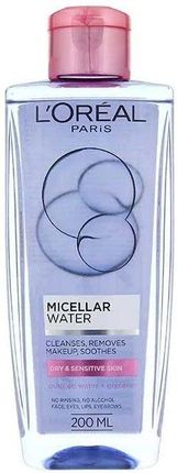 L`Oreal Skin Expert Micelar Water Płyn Micelarny Do Cery Suchej I Wrażliwej 200 ml