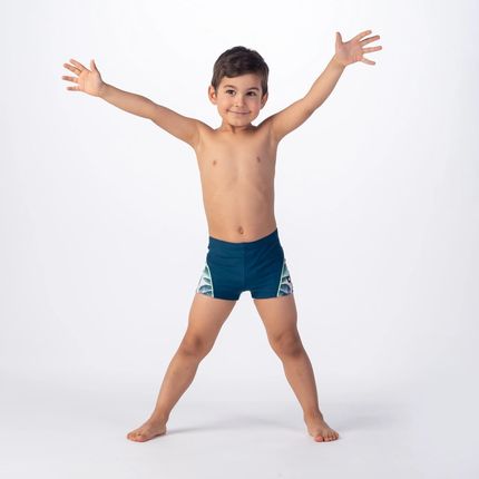 Dziecięce Bokserki kąpielowe Aquawave Idaro Kids M000150924 – Granatowy