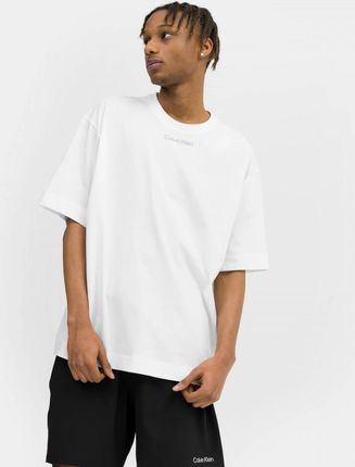 Męska koszulka treningowa Calvin Klein Men 00GMS3K122 - biała