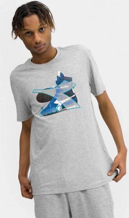 Męski t-shirt z nadrukiem Diadora T-shirt SS Archive - szary