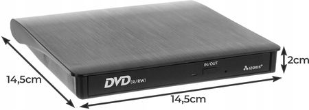 Napęd optyczny Izoxis Napęd Cd-R Dvd Zewnętrzny Nagrywarka