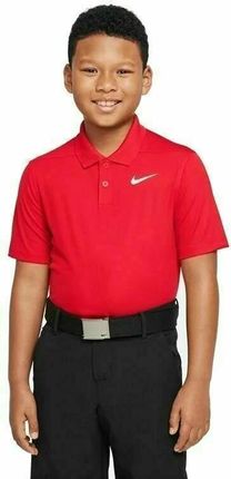 Nike Dri-Fit Victory Boys Golf Polo University Red/White XL