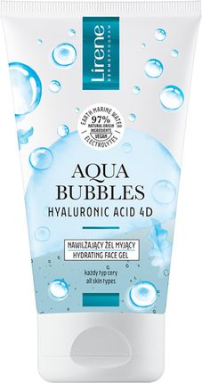Lirene Aqua Bubbles Nawilżający Żel Myjący Do Twarzy 150 ml