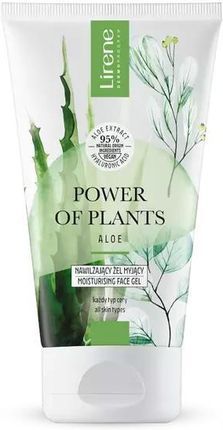Lirene Power of Plants Nawilżający Żel Myjący Aloes 150 ml