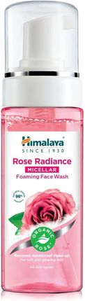 HIMALAYA Rose Radiance Micellar Foaming Face Wash Rozświetlająca Pianka Do Mycia Twarzy Z Organiczną Różą 150 ml