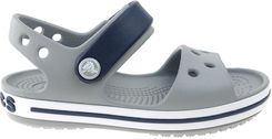 Zdjęcie Sandały Crocs Crocband Sandal Kids 12856-01U light grey/navy - Zbąszynek