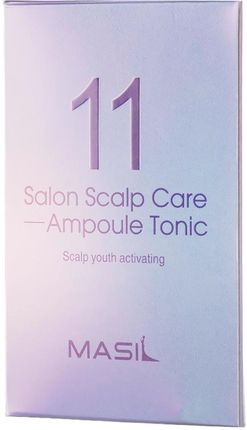 Masil 11 Salon Scalp Care Ampoule Tonic Tonik W Ampułkach Do Pielęgnacji Skóry Głowy 4X30Ml