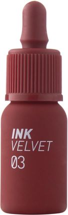 Peripera New Ink The Velvet Ad Tint Do Ust 03 Red Only 4G