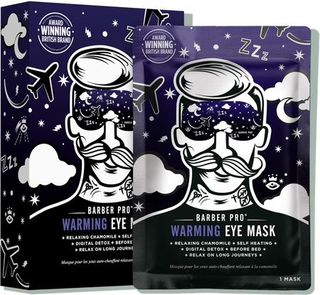 Barber Pro Warming Eye Mask Rozgrzewająca Maska Na Oczy 5 Sztuk