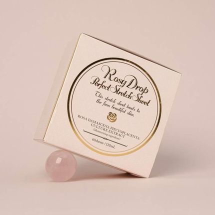 Rosy Drop Perfect Stretch Sheet 60枚 Rosy Drop Przeciwzmarszczkowe Płatki Pod Oczy 60 szt