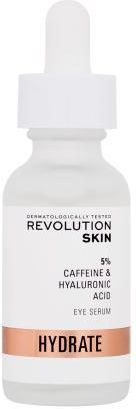 Revolution Skincare Hydrate Caffeine & Hyaluronic Acid Eye Serum Pod Oczy 30 ml