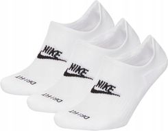 Zdjęcie Skarpety Nike NK Everyday Plus Cush Footie białe DN3314 100 - Zduńska Wola