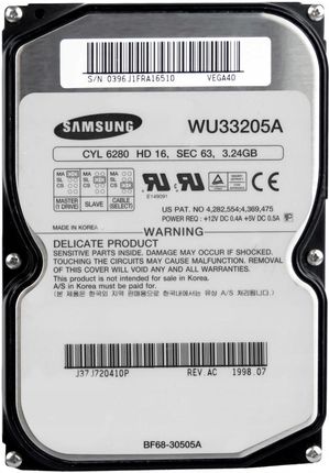 Samsung Winner 5 3.2GB (WU33205A)