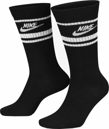 Nike Sportswear Everyday Essential Crew Socks Skarpety Black/White L