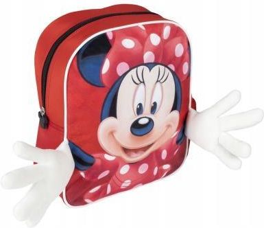 Disney Plecak Przedszkolaka Dziecięcy 2D Myszka Minnie