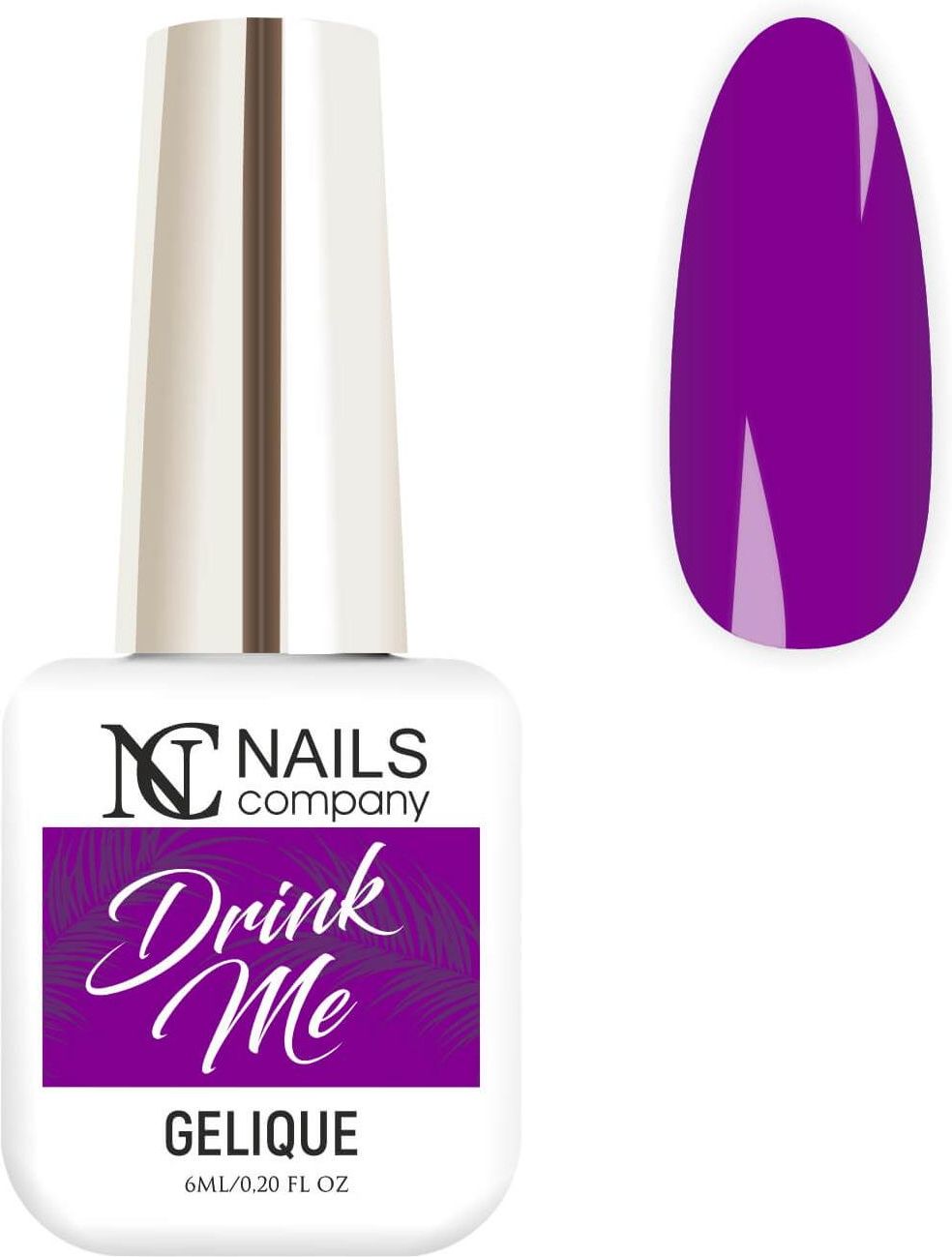 Nails Company Lakier Hybrydowy 6Ml Drink Me Opinie i ceny na Ceneo.pl
