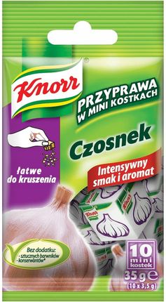 Knorr czosnek w mini kostkach 35g