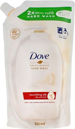 Dove Supreme Fine Silk Kremowy Płyn Myjący Opakowanie Uzupełniające 500 ml