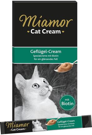 Miamor Cat Snack Przysmak Dla Kota Cream Pasta Z Drobiem 66x15g