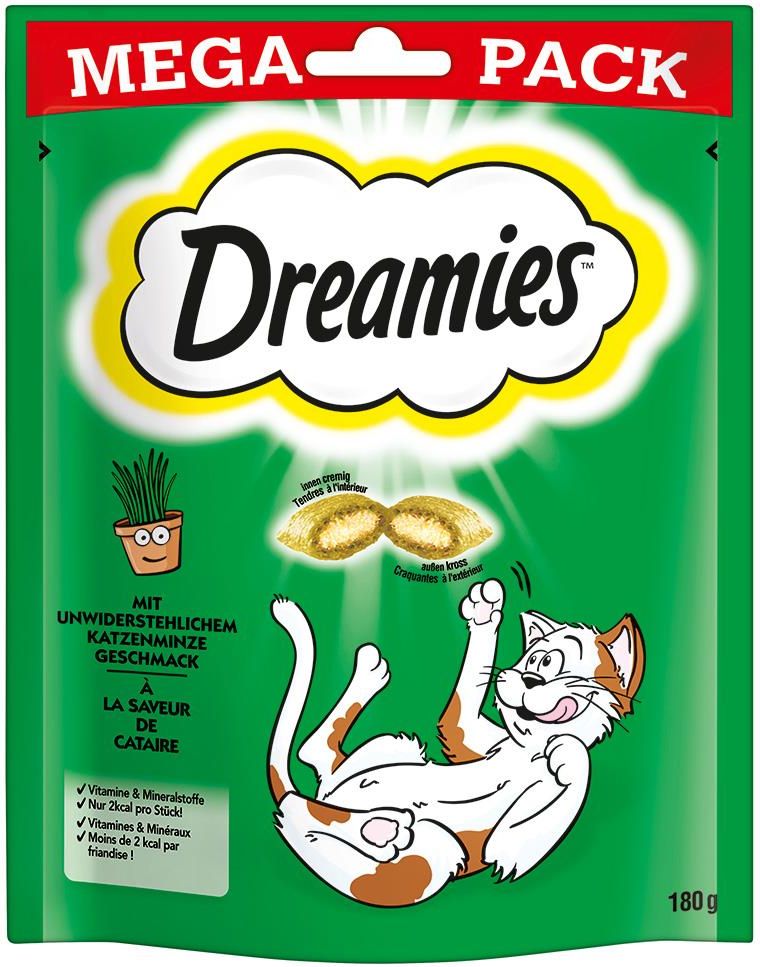 Karma Dreamies Przysmaki Dla Kota Kocimiętka 2x180g Ceny I Opinie