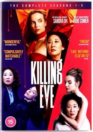 Killing Eve: Season 1-3 (Obsesja Eve) [6DVD]