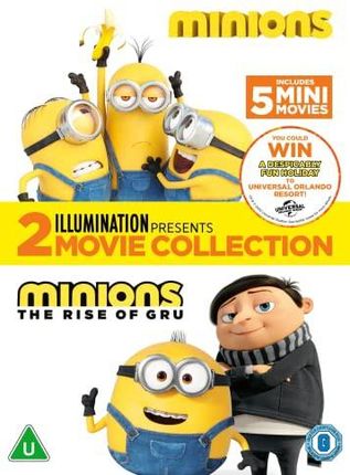 Minions / Minions: The Rise of Gru (Minionki / Minionki 2: Wejście Gru) [DVD]