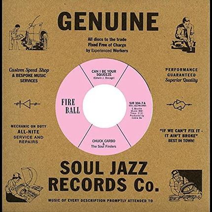 Chuck Carbo & The Soul Finders: Can I Be Your Squeeze / Take Care Your Homework Friend [Winyl]