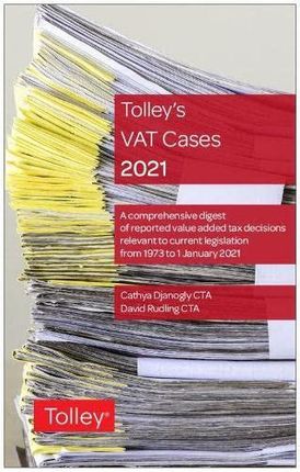 Tolley's VAT Cases 2021 - Cathya Djanogly [KSIĄŻKA]