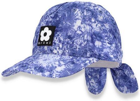 BROEL SALOMEA czapka na lato dla dziewczynki niebieska