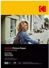 Zdjęcie Papier Fotograficzny Foto Kodak 50 szt. A4 / 230g / 21x30cm / CAT 9891-267 - Nowe Brzesko