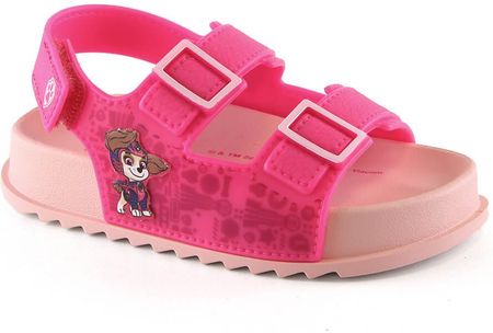 Komfortowe sandałki dziewczęce pachnące różowe PSI PATROL Zaxy JJ385015 07GR21BR