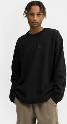 Męska bluza dresowa nierozpinana bez kaptura Calvin Klein Men 00GMS3W303 - czarna