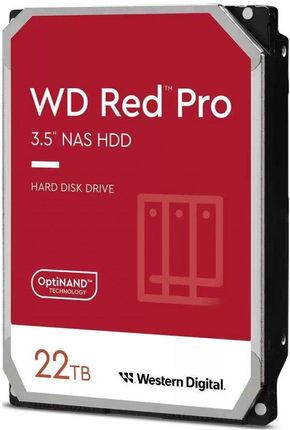 Dysk WD Red™ PRO WD221KFGX 22TB 3,5" 7200 512MB SATA III