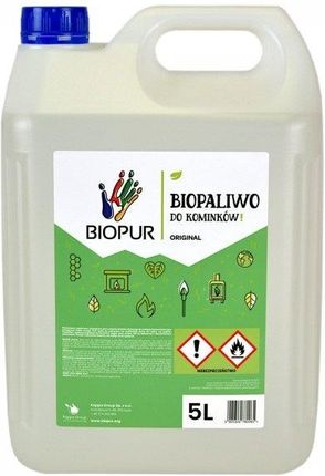 Biopaliwo do biokominków Biopur 5L