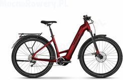 Rower elektryczny Haibike Trekking 5 Low Red Dynamite Red Black Gloss 27,5 2023