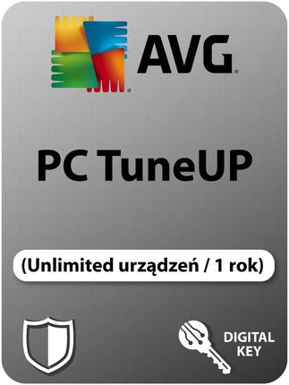 Avg PC TuneUp (Unlimited urządzeń / 1 rok) (Cyfrowy klucz licencyjny) (AVGTUUN1)