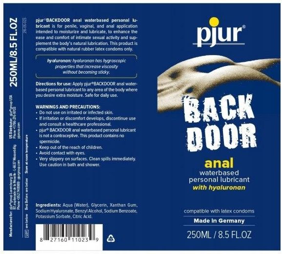 Pjur Back Door Comfort Anal Glide 250ml Ceneo Pl