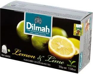 Dilmah cytryna i limonka herbata czarna 20x1,8g