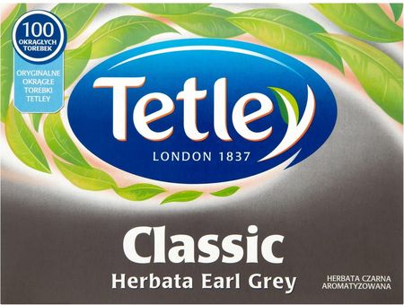Tata Herbata Tetley Everyday Earl Grey Exp 100*1,6G