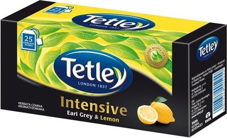 Tetley intensive earl grey & lemon 25x2g