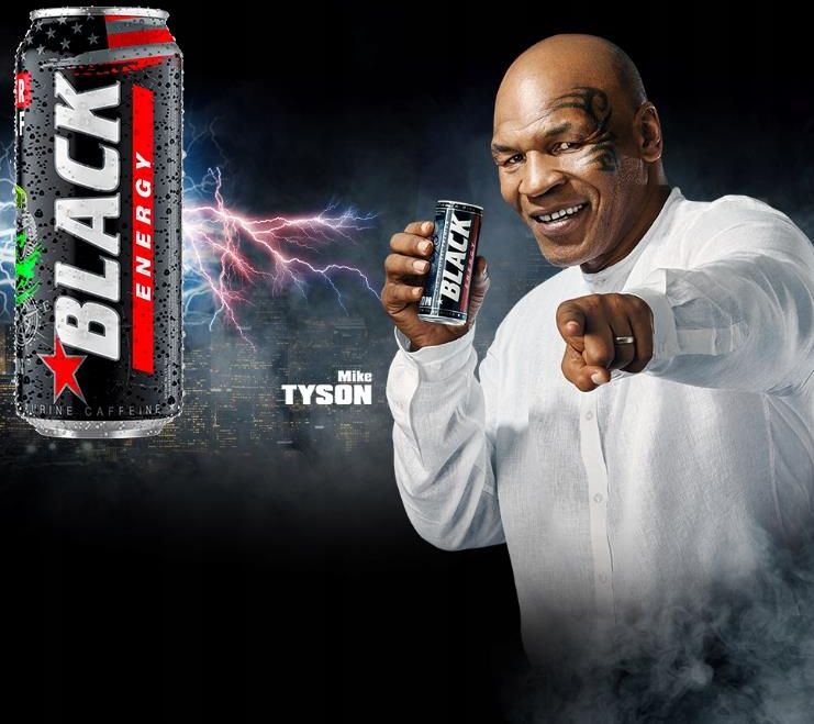 Black energy drink puszka 250ml - zdjęcie 3 Black energy drink puszka 250ml